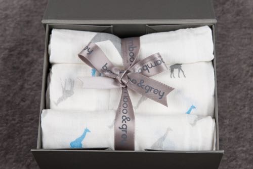 Luxury Essential Gift Box - Bamboo & Grey