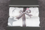 Luxury Swaddle/Blanket Gift Box - Bamboo & Grey